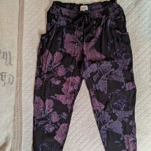 Wilfred high-waisted floral pants